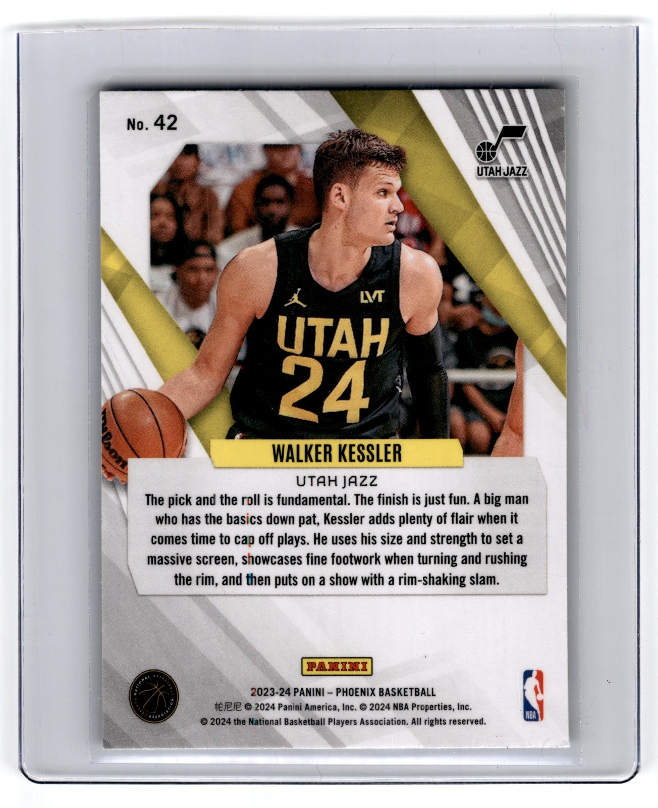 2023 Panini Phoenix Walker Kessler [Blue Ice] #42 **Free Shipping @ $10+**