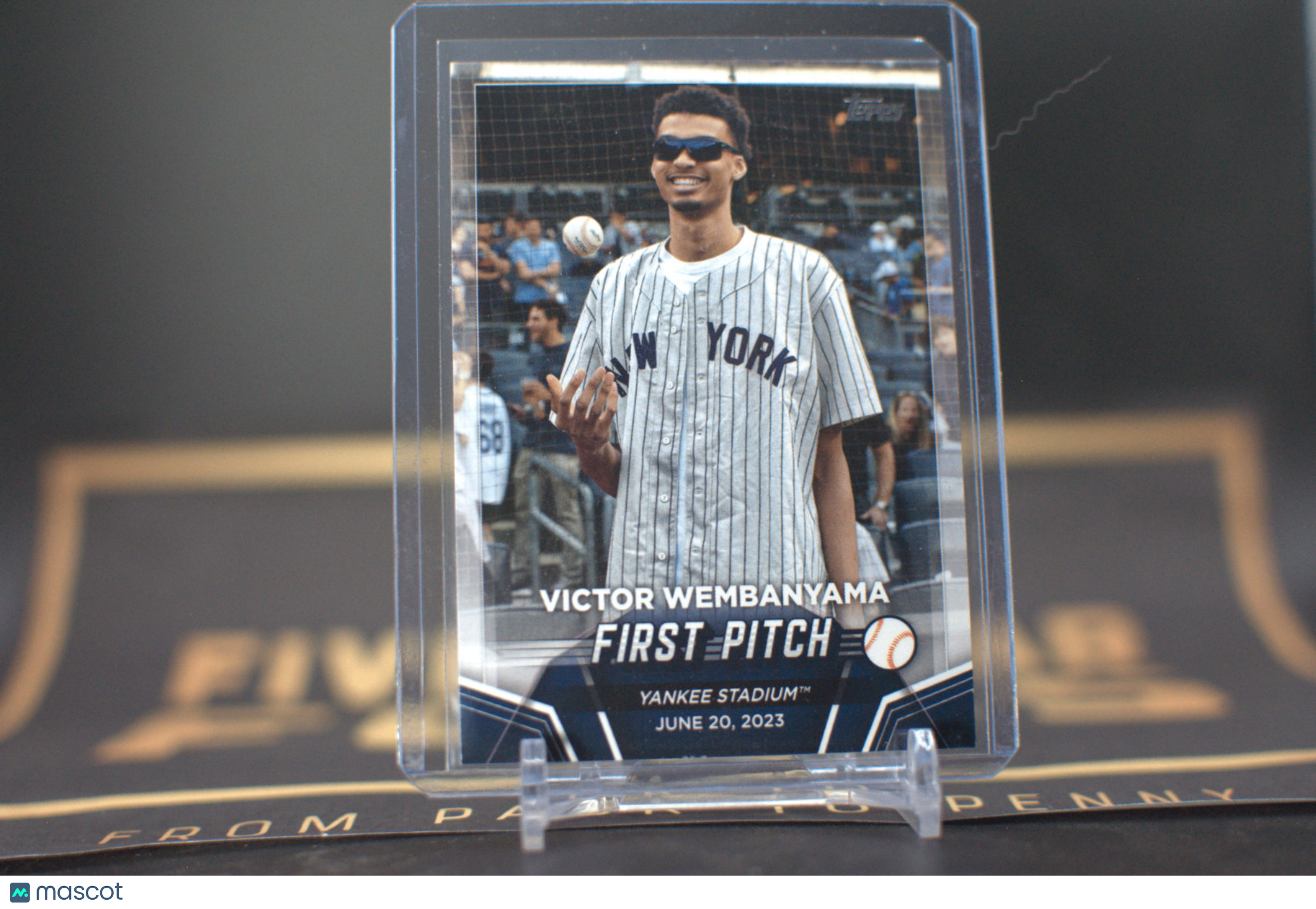 2024 Topps First Pitch: Victor Wembanyama #FP-1