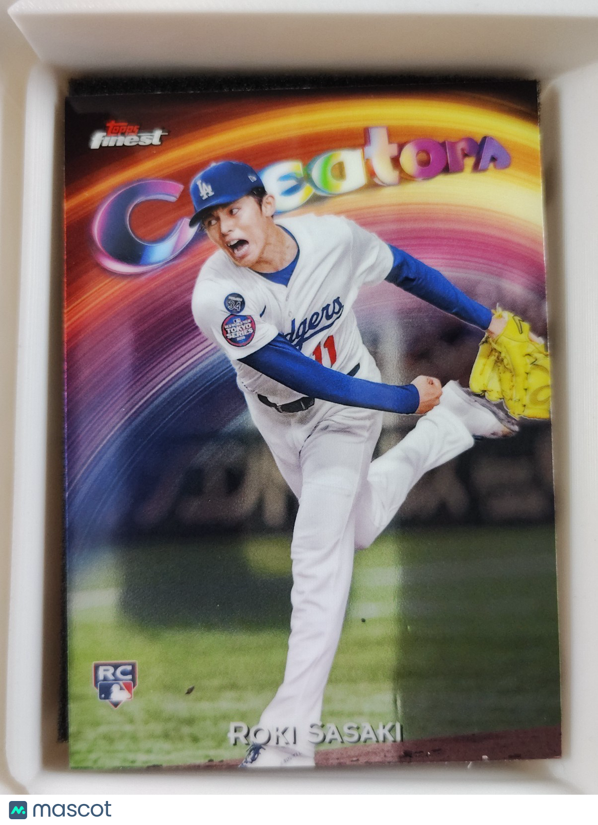2025 Topps Finest - Creators Roki Sasaki #C-16 (RC)