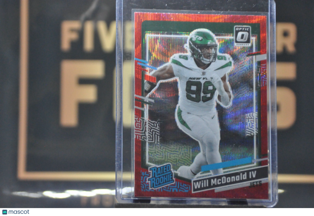 Will McDonald IV [Optic Preview Red Wave] #380 (2023 Panini Donruss)