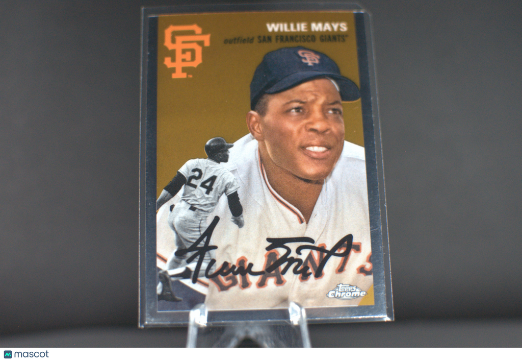 2023 Topps Chrome Platinum Anniversary: Willie Mays #475