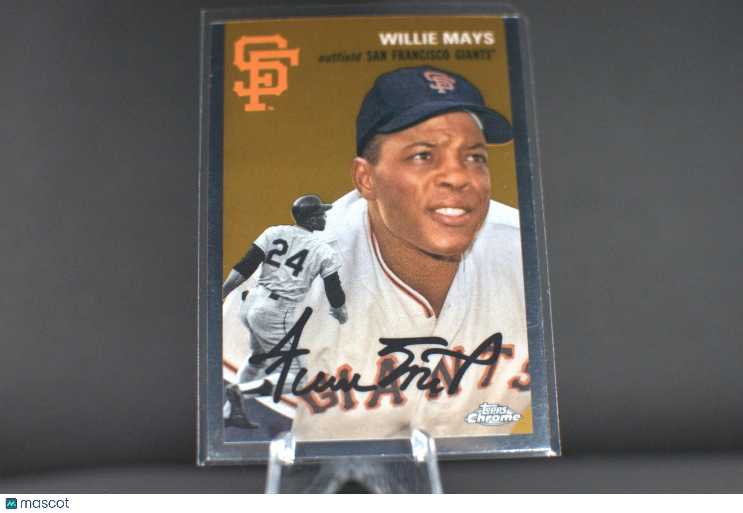 2023 Topps Chrome Platinum Anniversary: Willie Mays #475