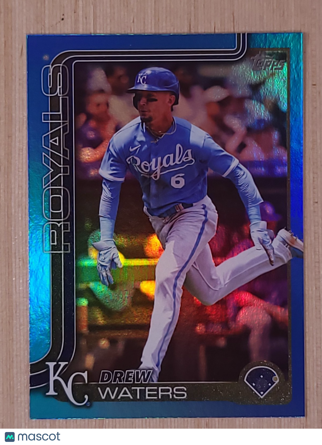 2025 Topps Series 2 #546 Drew Waters 136/150 Blue