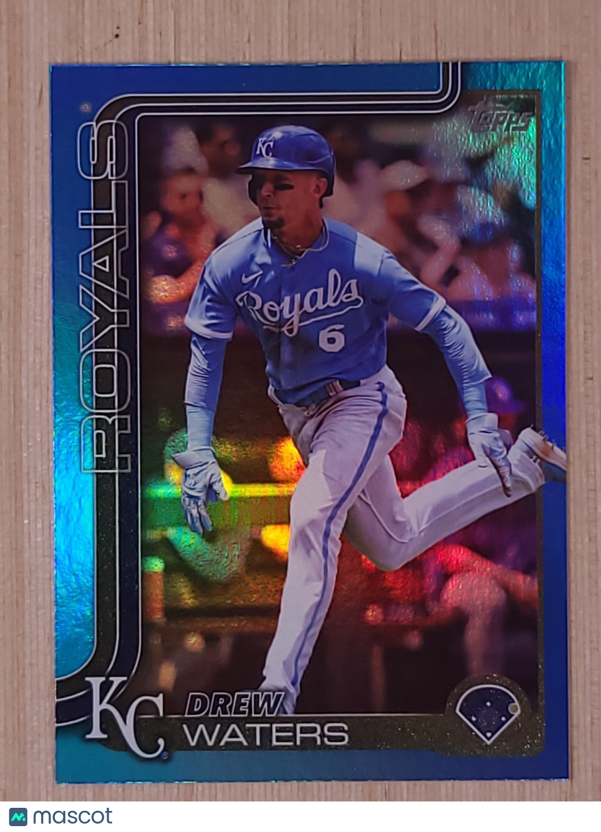2025 Topps Series 2 #546 Drew Waters 136/150 Blue