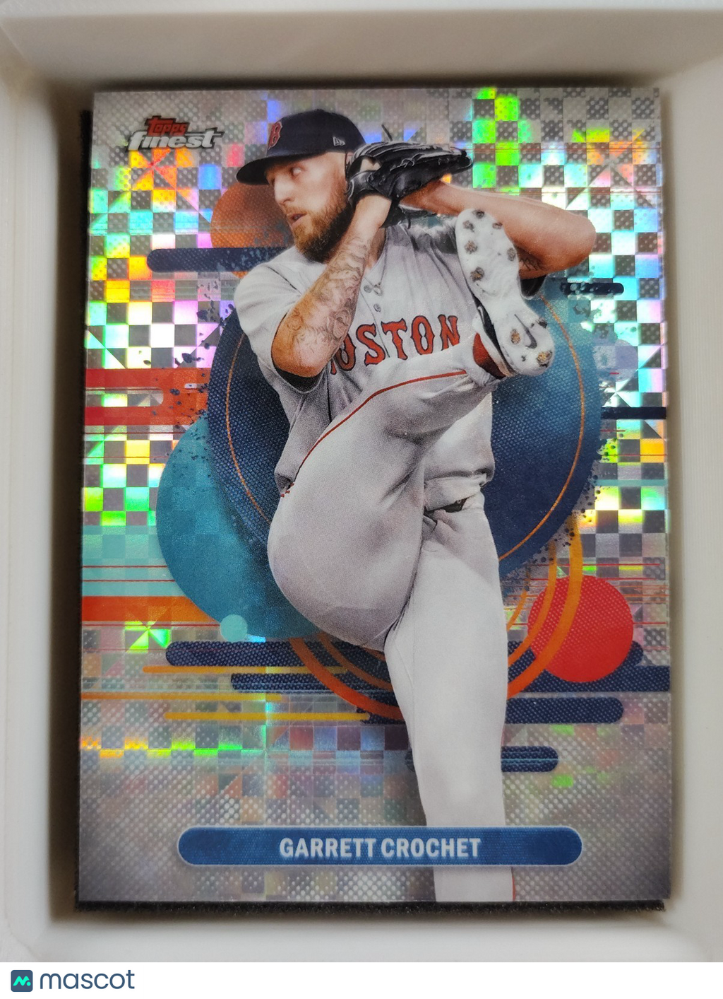 2025 Topps Finest - Uncommon Garrett Crochet #161 Checkerboard Refractor