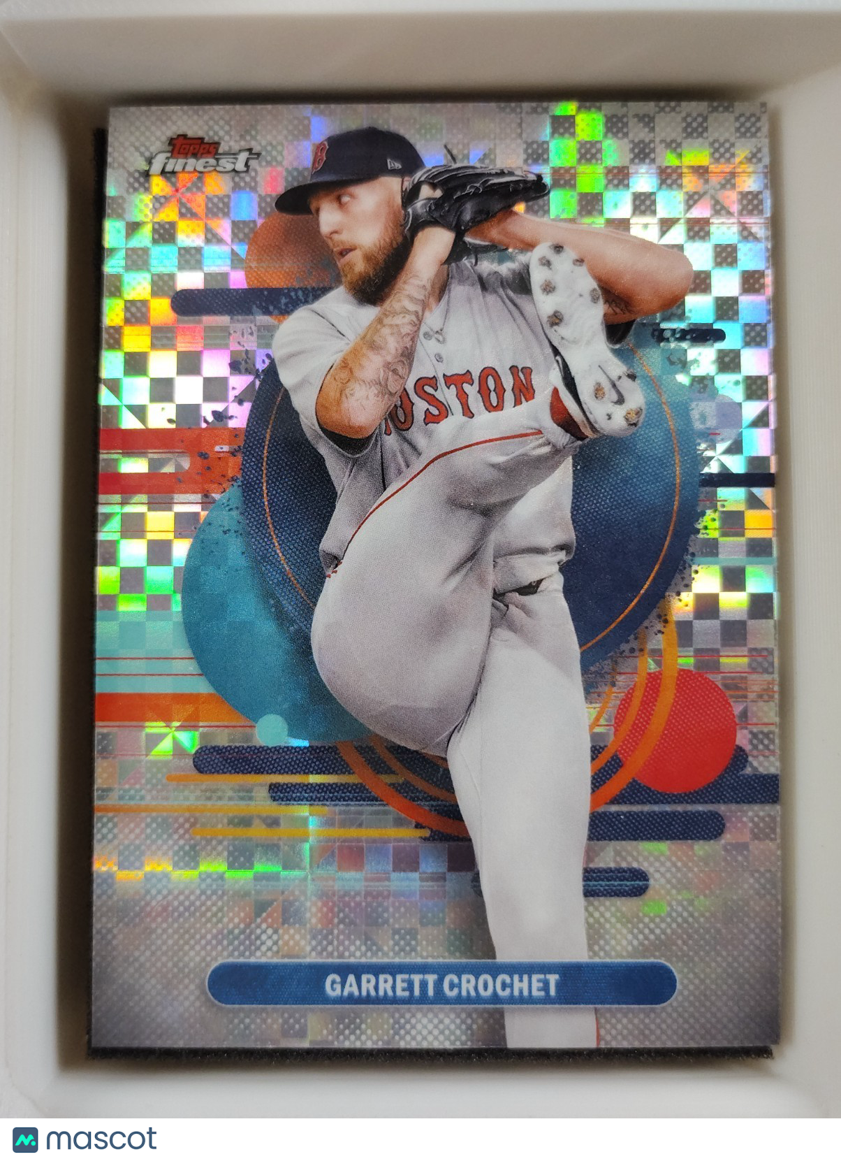 2025 Topps Finest - Uncommon Garrett Crochet #161 Checkerboard Refractor