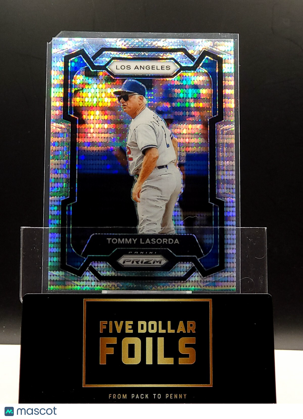 *Free Shipping @ $10* 2024 Panini Prizm #240 Tommy Lasorda Pulsar 087/499