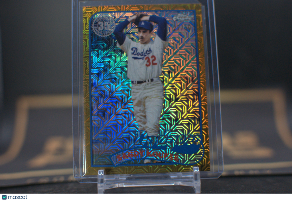 2024 Topps Chrome Series 2 SANDY KOUFAX #2T89C-89 Gold Mojo Refractor