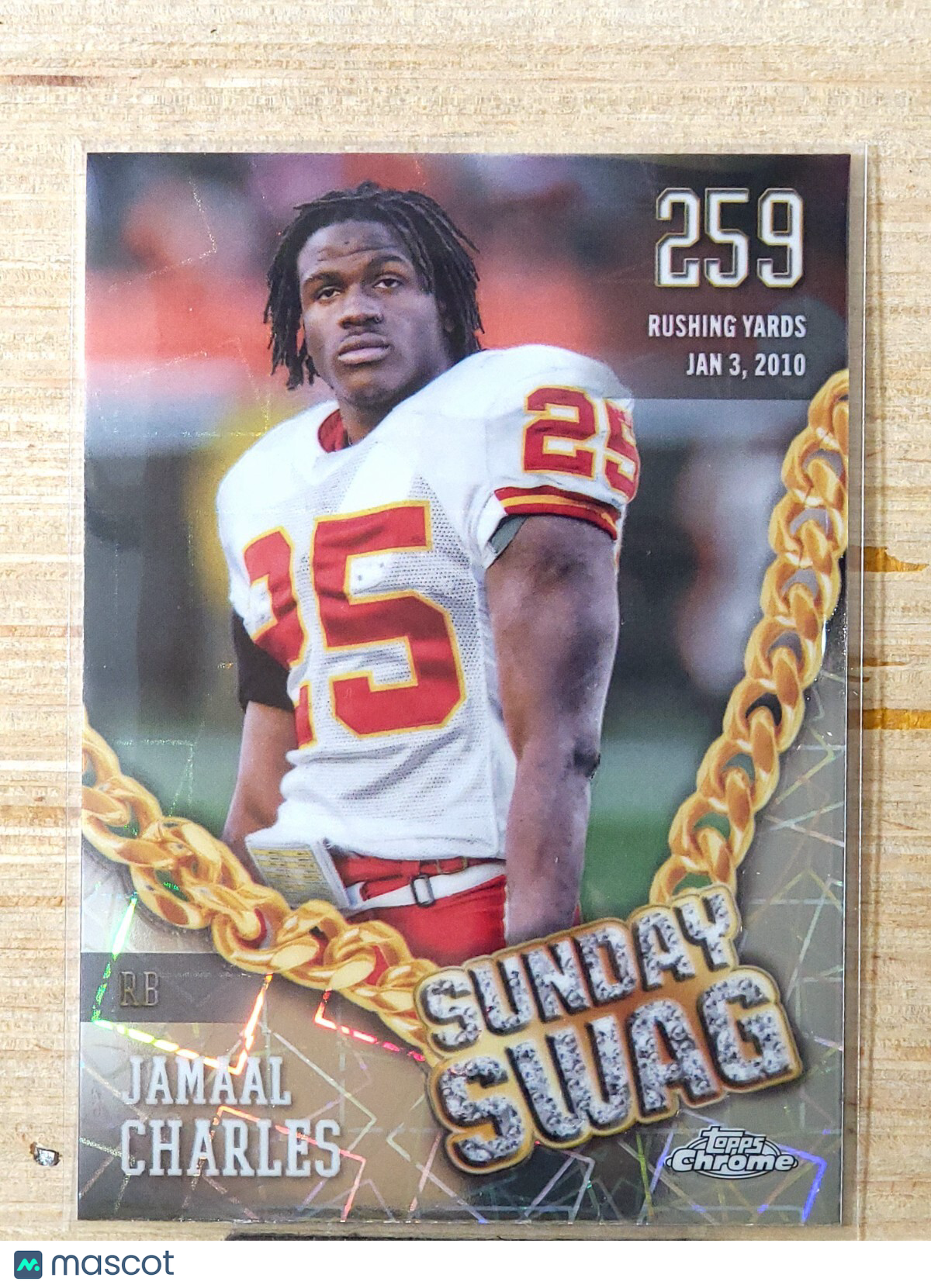 2024 Topps Chrome - Sunday Swag Jamaal Charles #SS-24 Refractor