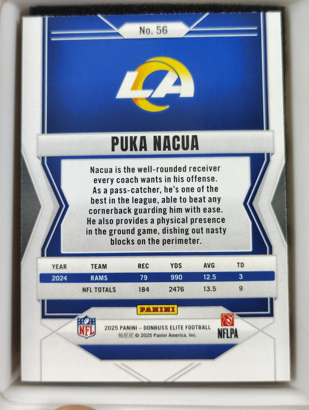 2025 Panini Donruss Elite - Puka Nacua #56