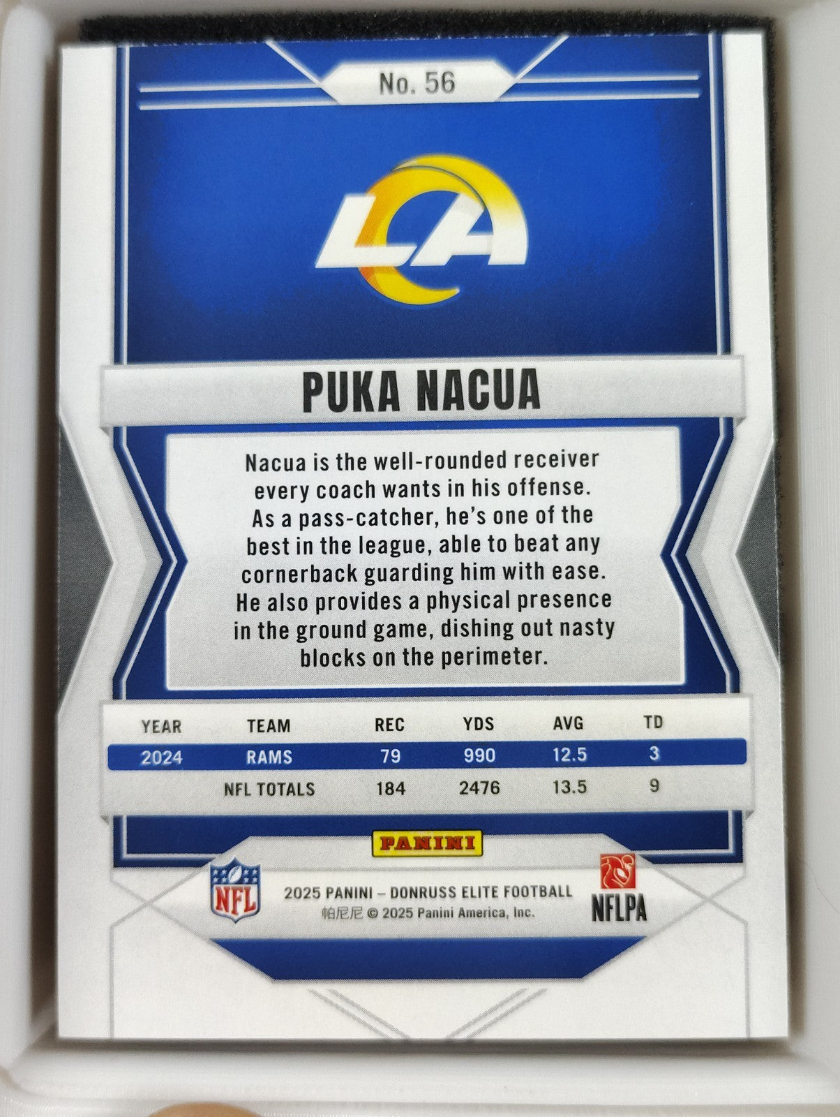 2025 Panini Donruss Elite - Puka Nacua #56