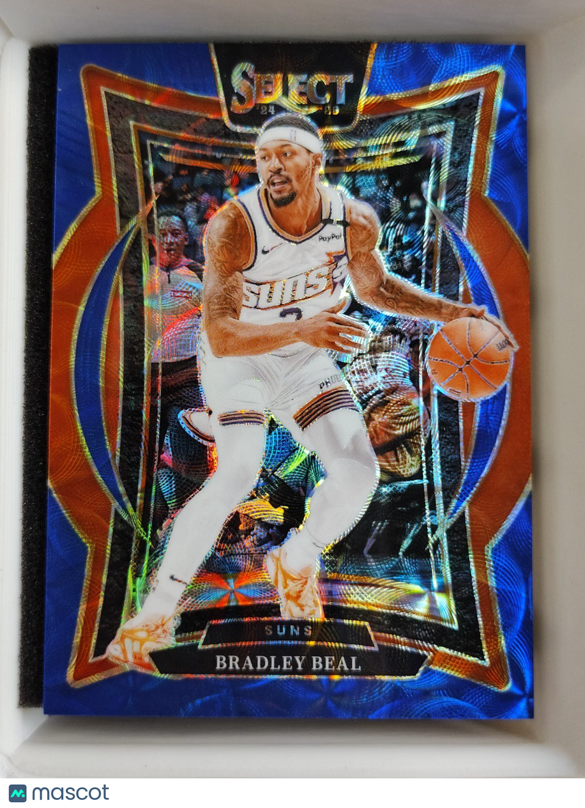 2024-25 Panini Select - Concourse Bradley Beal #12 Blue Scope Prizm