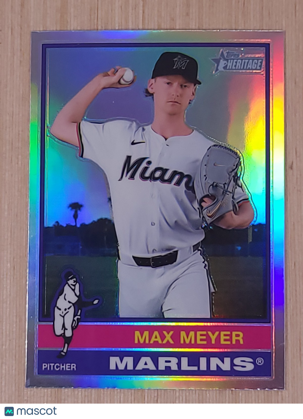 2025 Topps Heritage - Max Meyer #144 Chrome