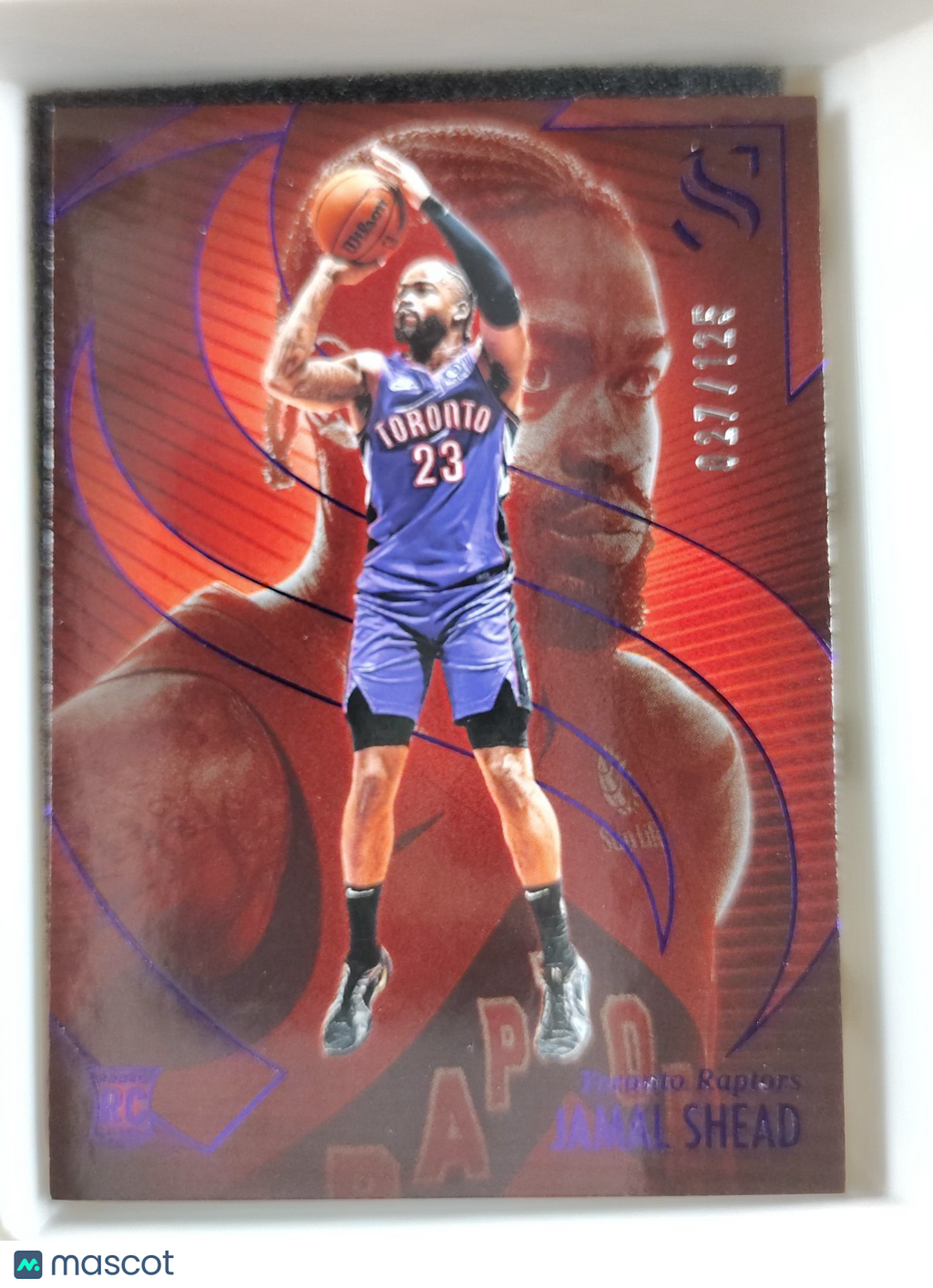 2024-25 Panini Silhouette #81 Jamal Shead Purple 027/125