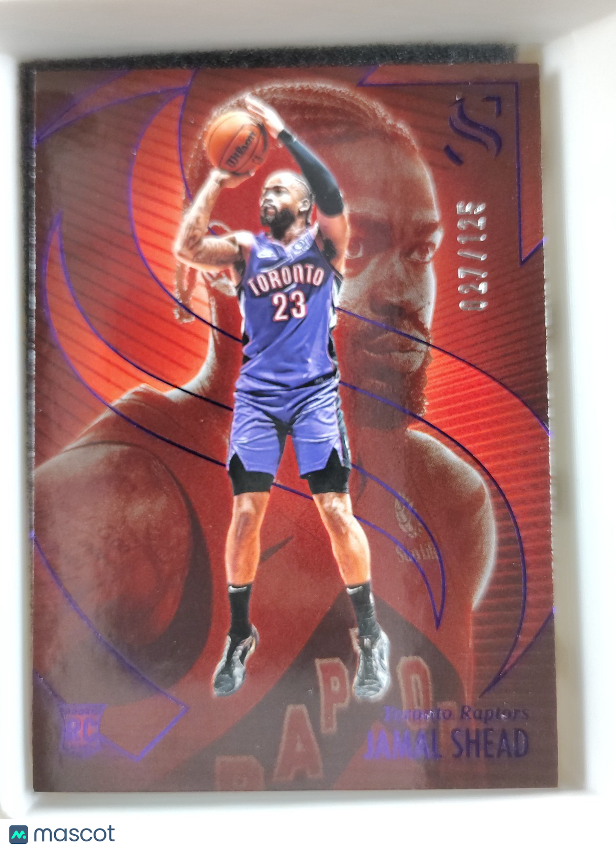2024-25 Panini Silhouette #81 Jamal Shead Purple 027/125
