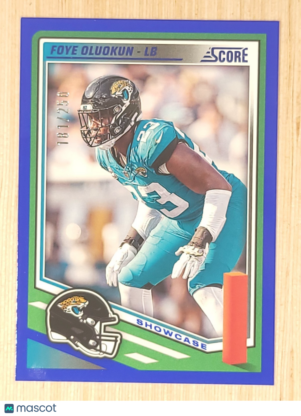 2025 Score - Foye Oluokun #88 Showcase 181/250