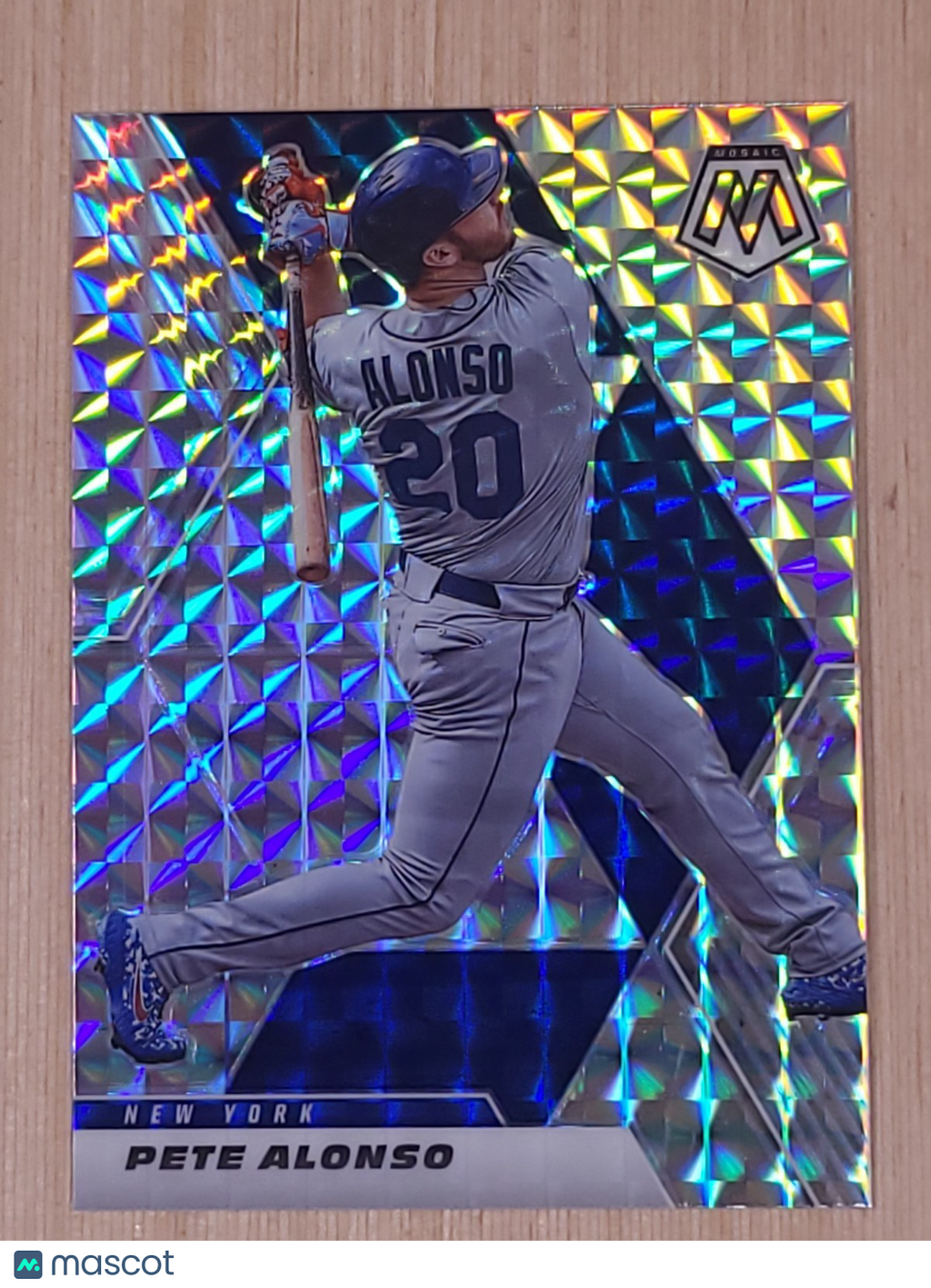 2021 Panini Mosaic - Pete Alonso #120 Mosaic Prizm