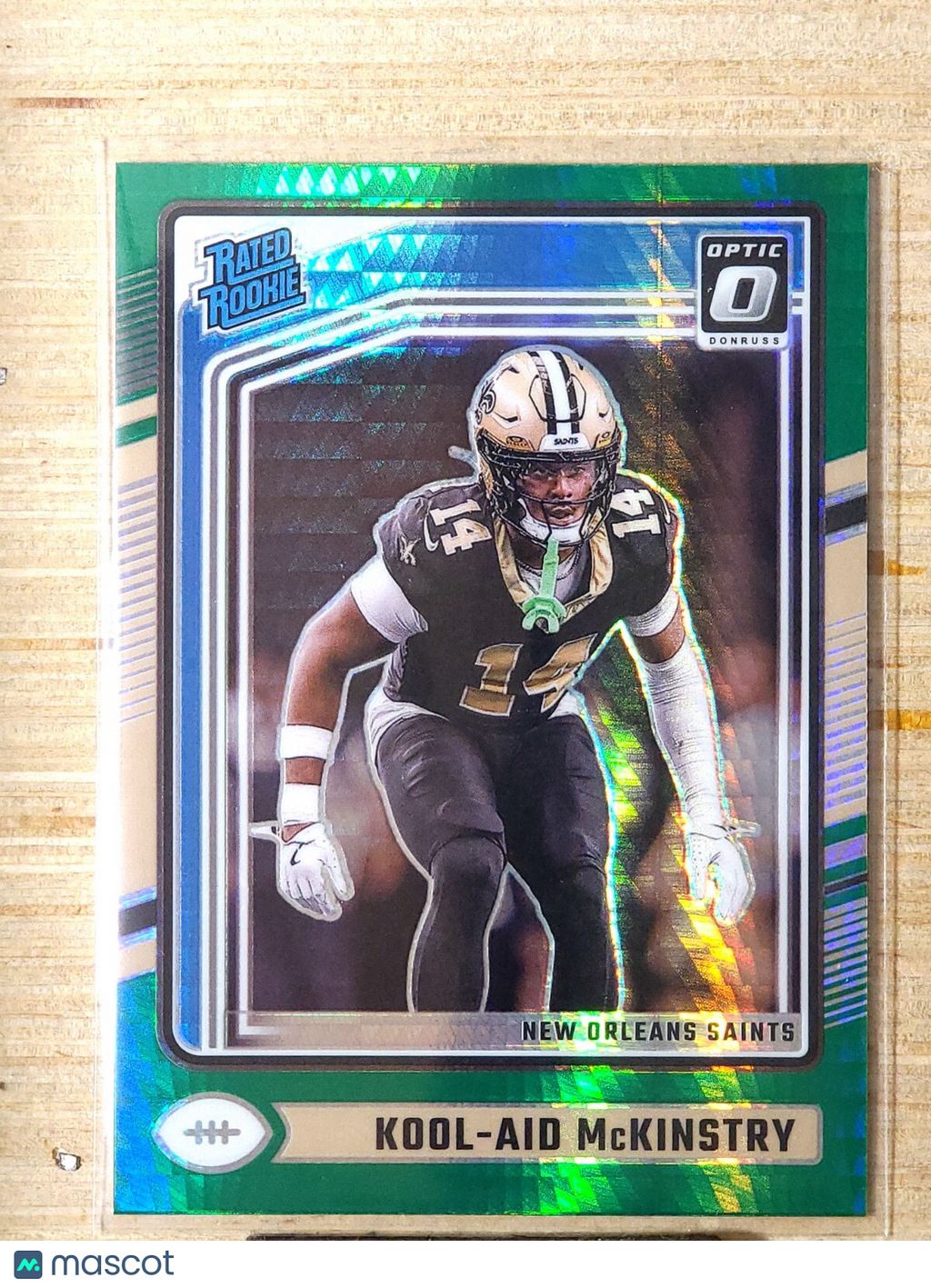 2024 Panini Donruss Optic Rated Rookie Kool-Aid McKinstry #264  Green Hyper