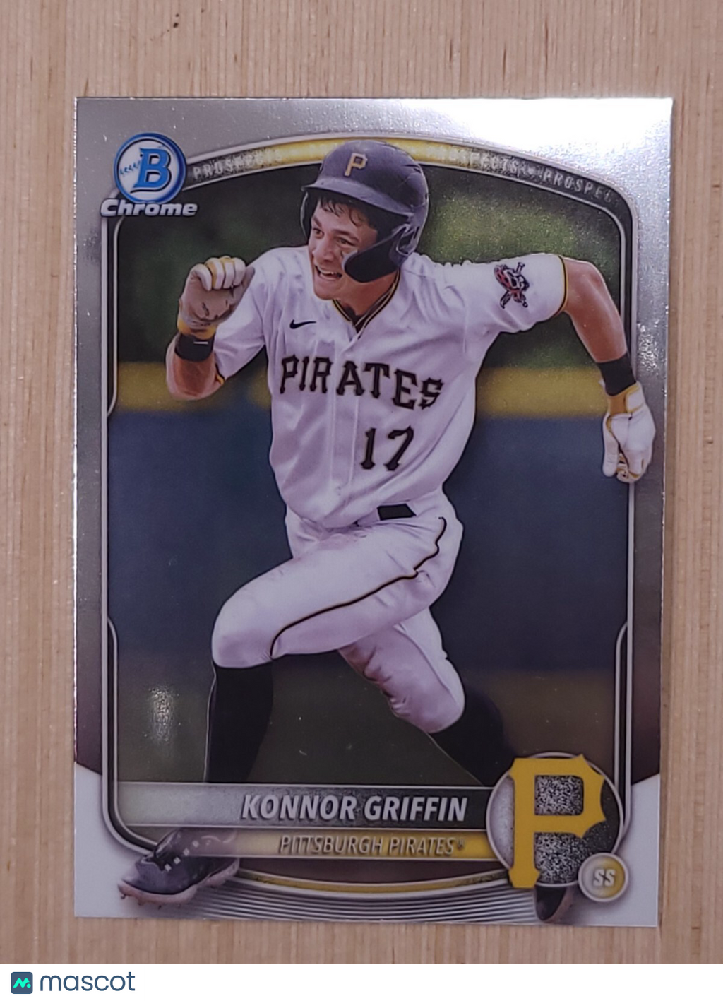 2025 Bowman - Chrome Prospects Konnor Griffin #BCP-86 (RC)