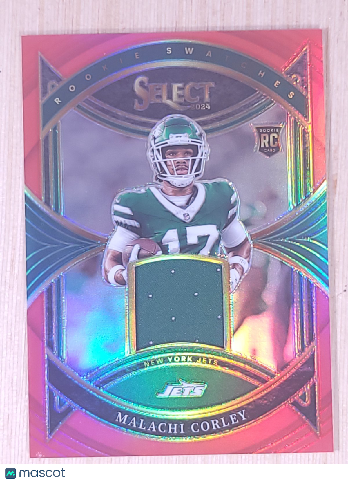 2024 Panini Select #RS-MCY Malachi Corley Patch