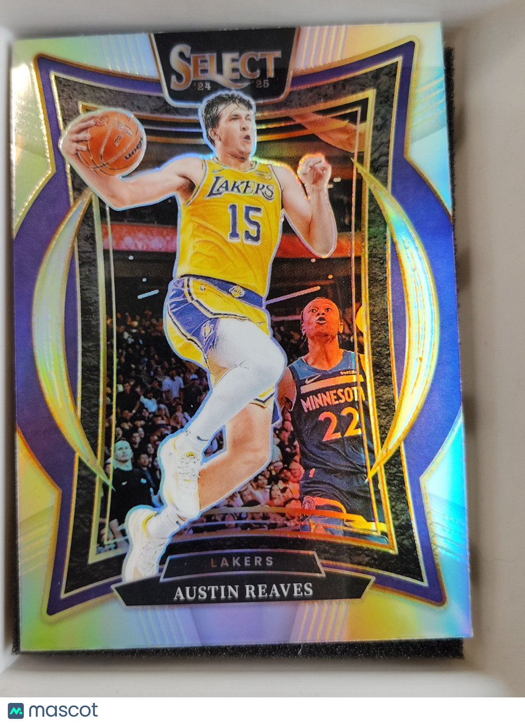 2024-25 Panini Select - Concourse Austin Reaves #40 Silver Prizm