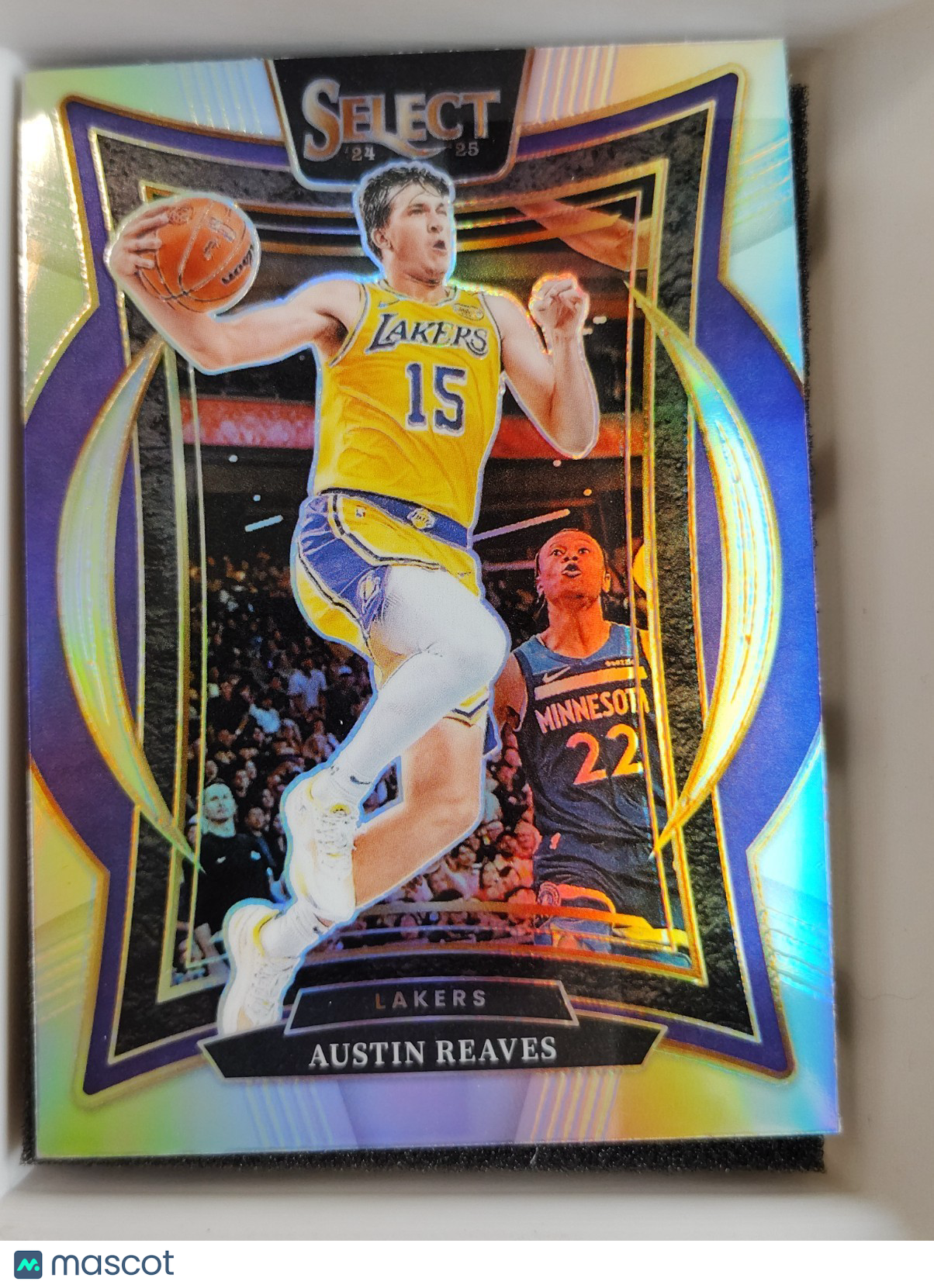 2024-25 Panini Select - Concourse Austin Reaves #40 Silver Prizm