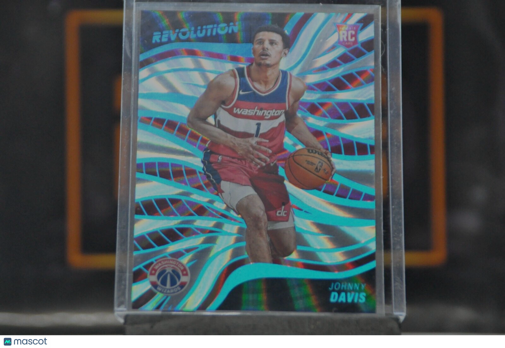 Johnny Davis [Sunburst] #114 (2022 Panini Revolution) #62/75