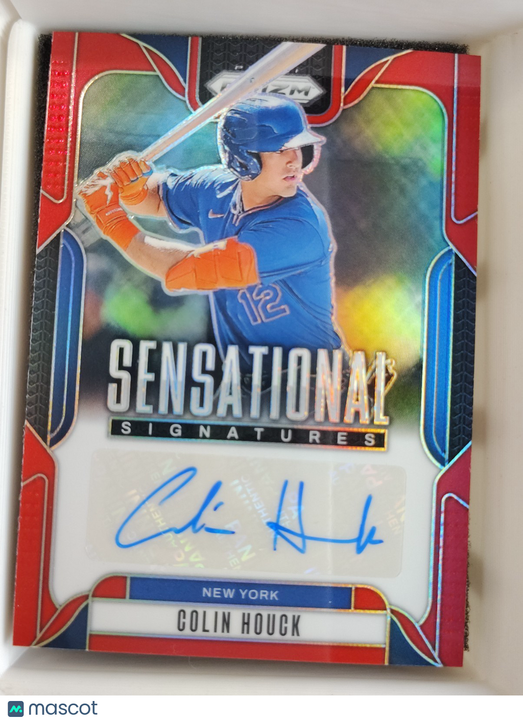 2025 Panini Prizm #SS-CH Sensational Auto Colin Houck 04/99 Red