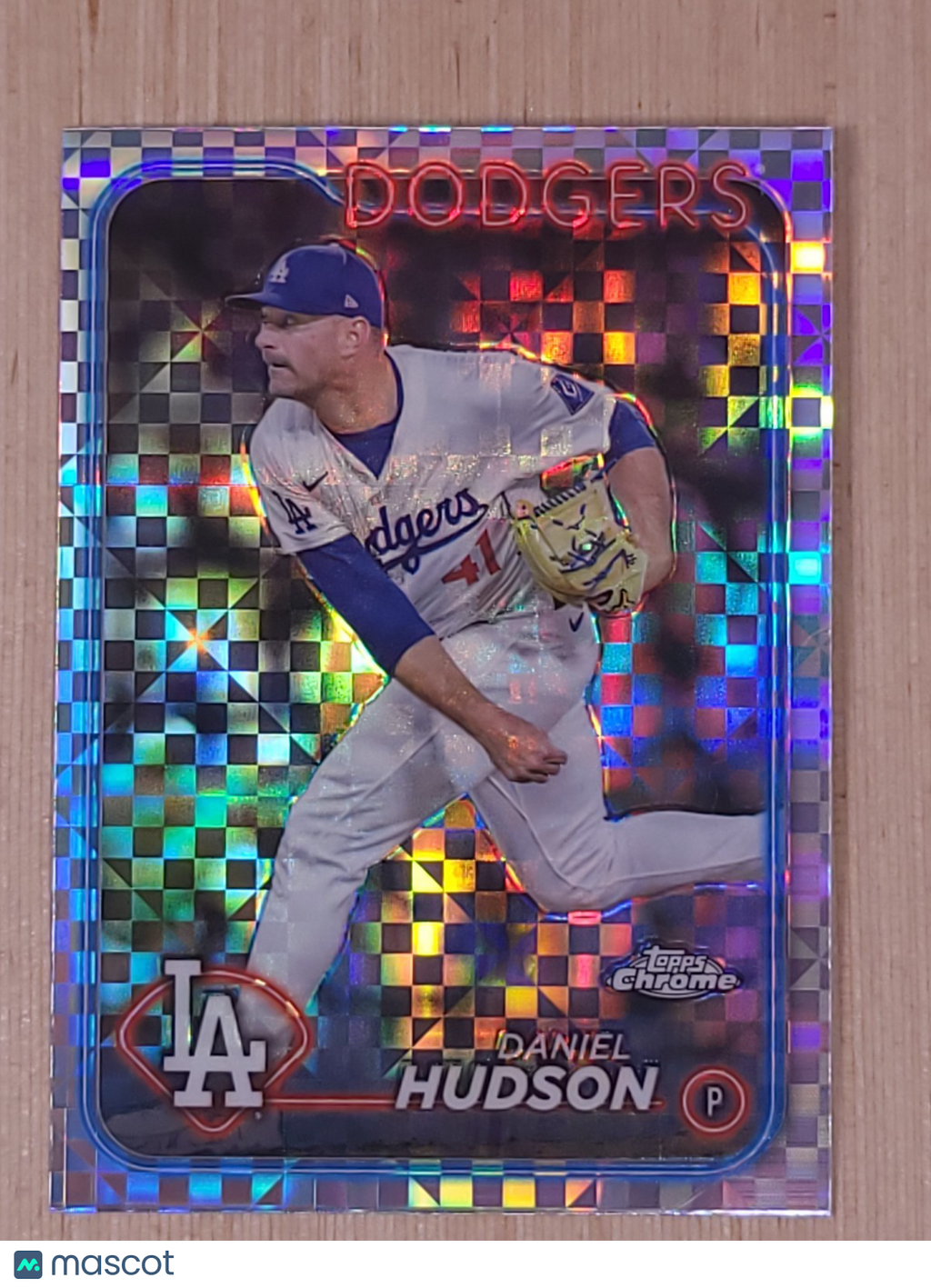 2024 Topps Chrome Update Series - Daniel Hudson #USC19 X-Fractor
