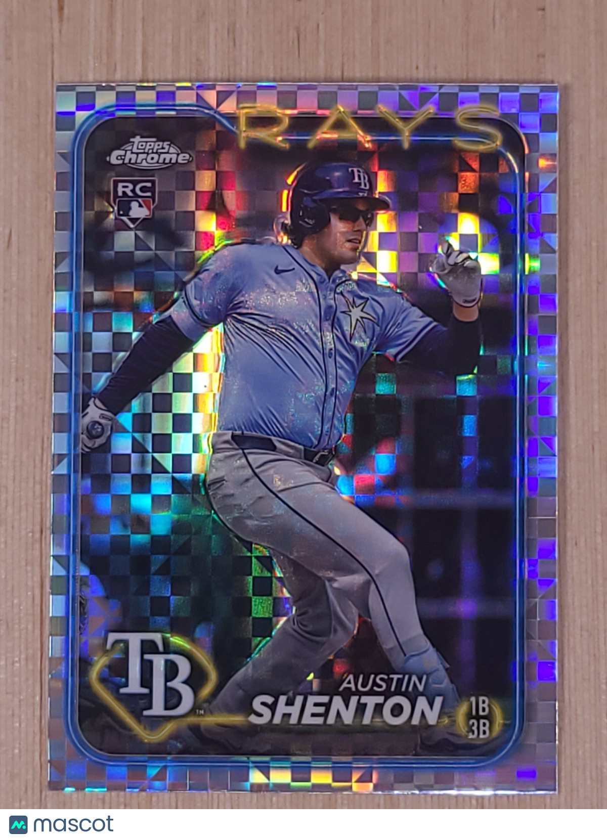 2024 Topps Chrome Update Series - Austin Shenton #USC119 X-Fractor (RC)
