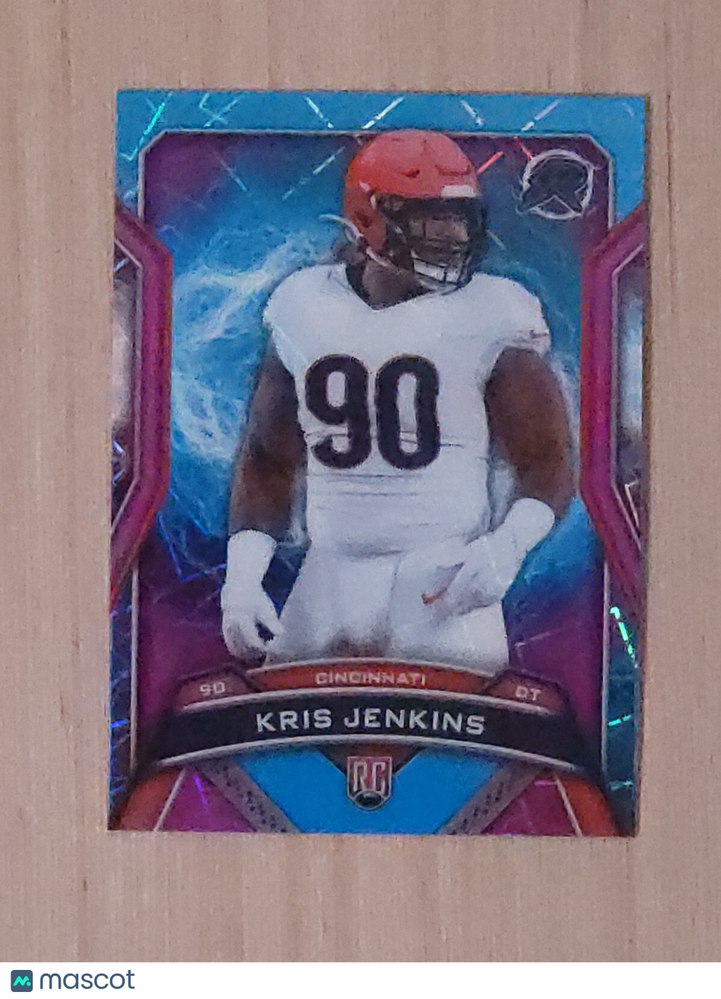 2025 Topps Resurgence 120 Kris Jenkins Blue Laser