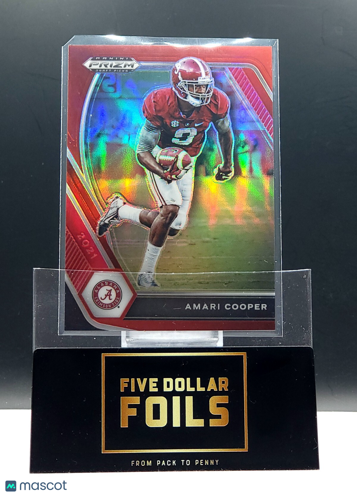 2021 Panini Prizm Draft Picks - Red Prizm #36 Amari Cooper 167/299