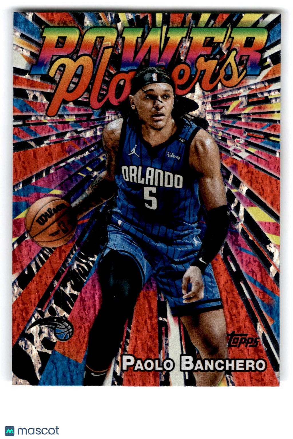 2025-26 Topps - Power Players Paolo Banchero #PP-2 Holofoil