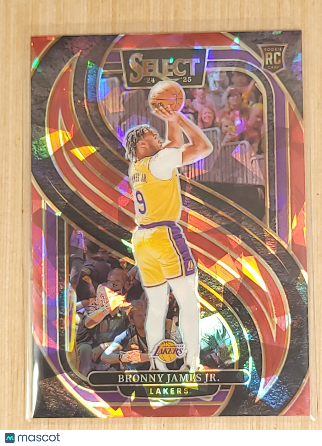 2024-25 Panini Select - Premier Level Bronny James #179 Red Ice