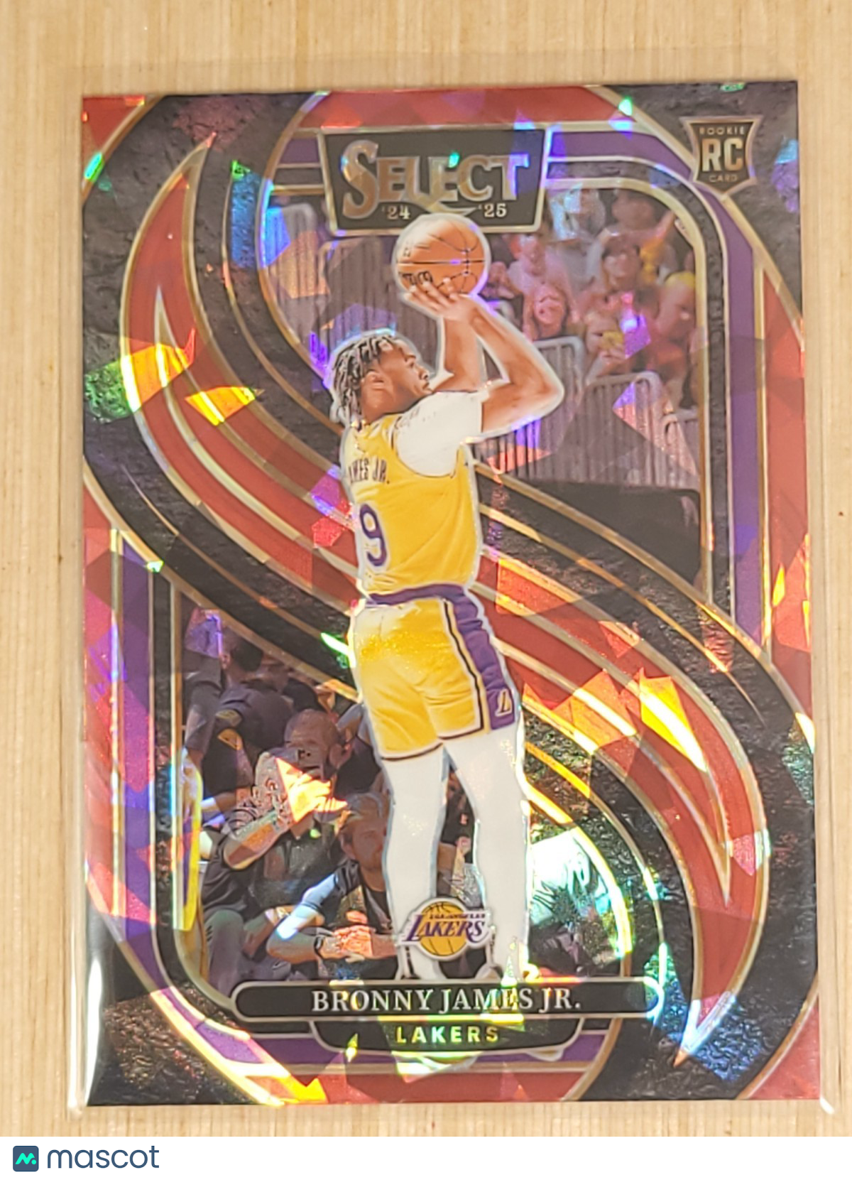 2024-25 Panini Select - Premier Level Bronny James #179 Red Ice