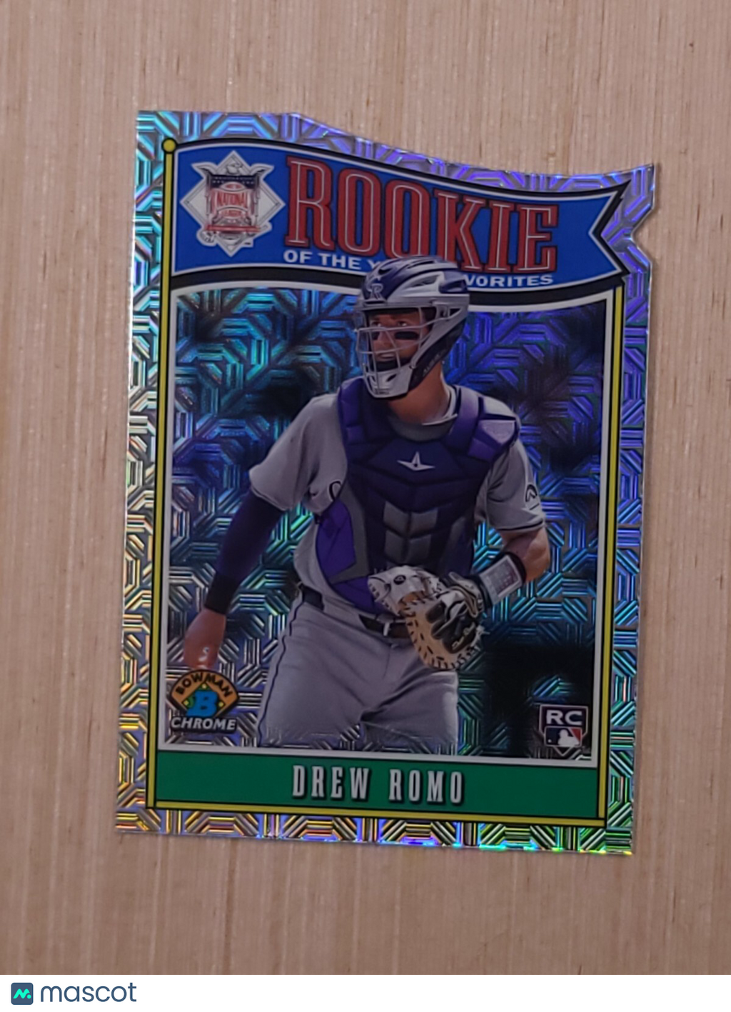 2025 Bowman Chrome #ROY-9 Drew Romo Mega Box Mojo