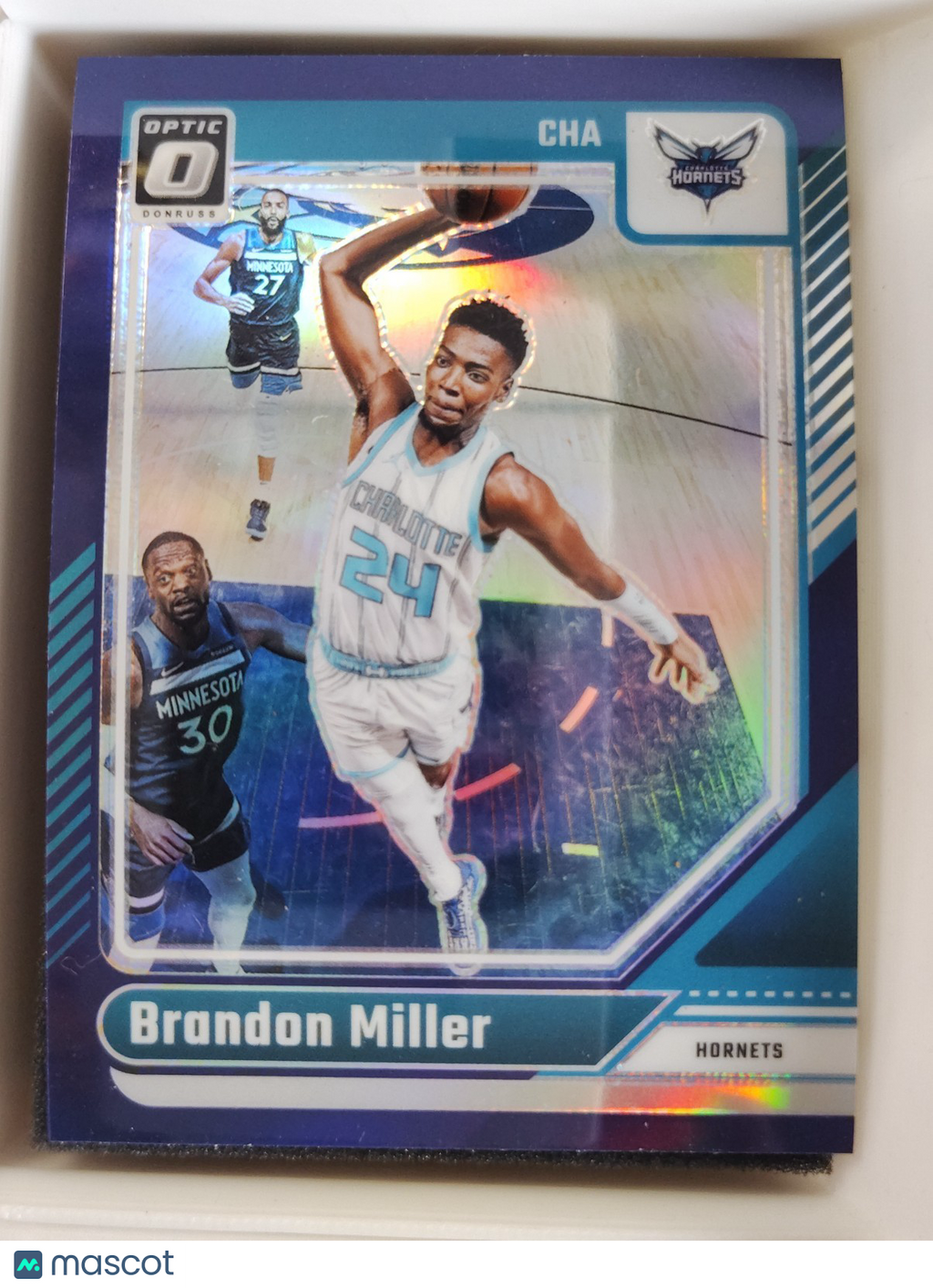 2024-25 Donruss #16 Brandon Miller Purple