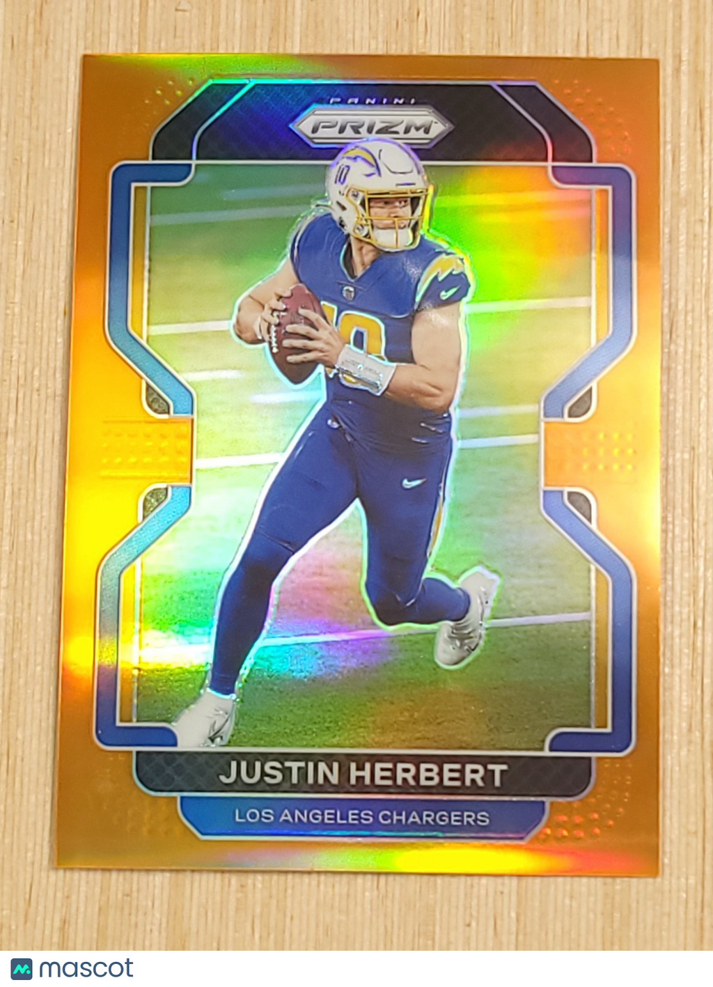 2021 Panini Prizm - Justin Herbert #169 Orange Prizm /249