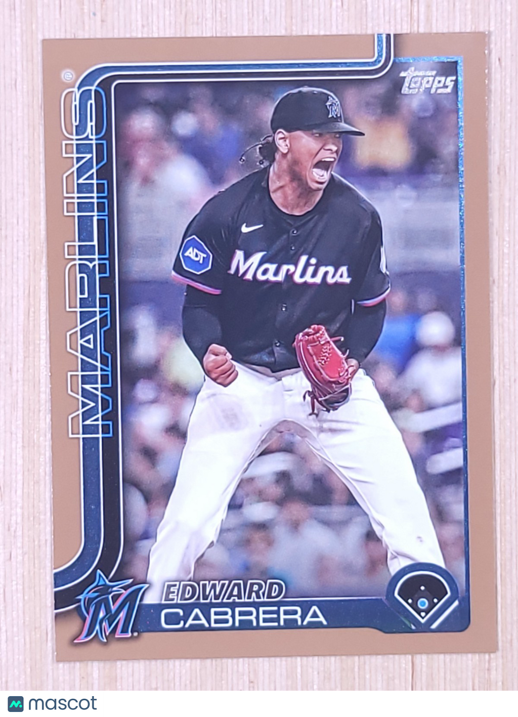 2025 Topps Series 2  Edward Cabrera #371 Bronze 1881/2025