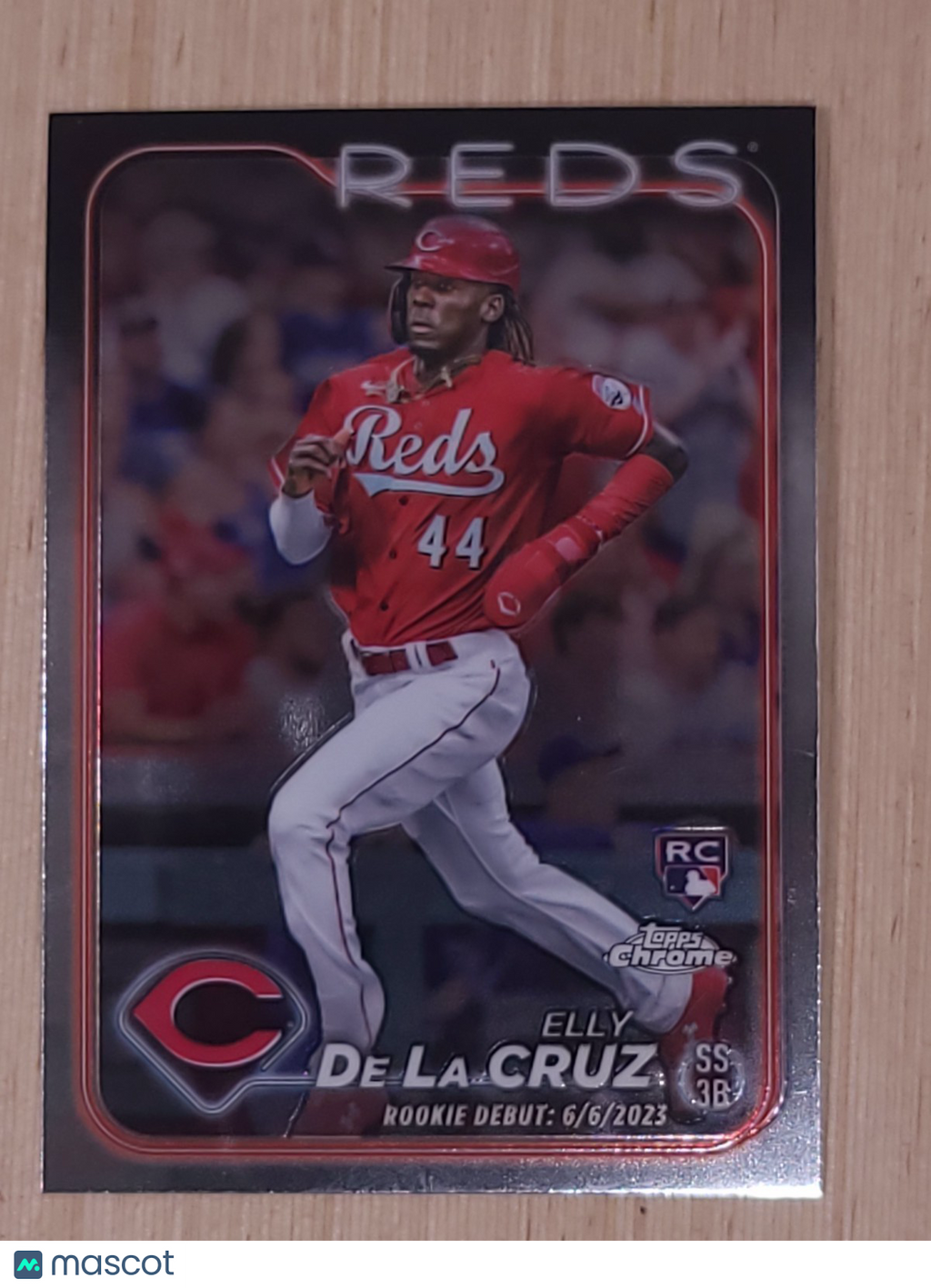 2024 Topps Chrome Update Series - Rookie Debut Elly De La Cruz #USC150