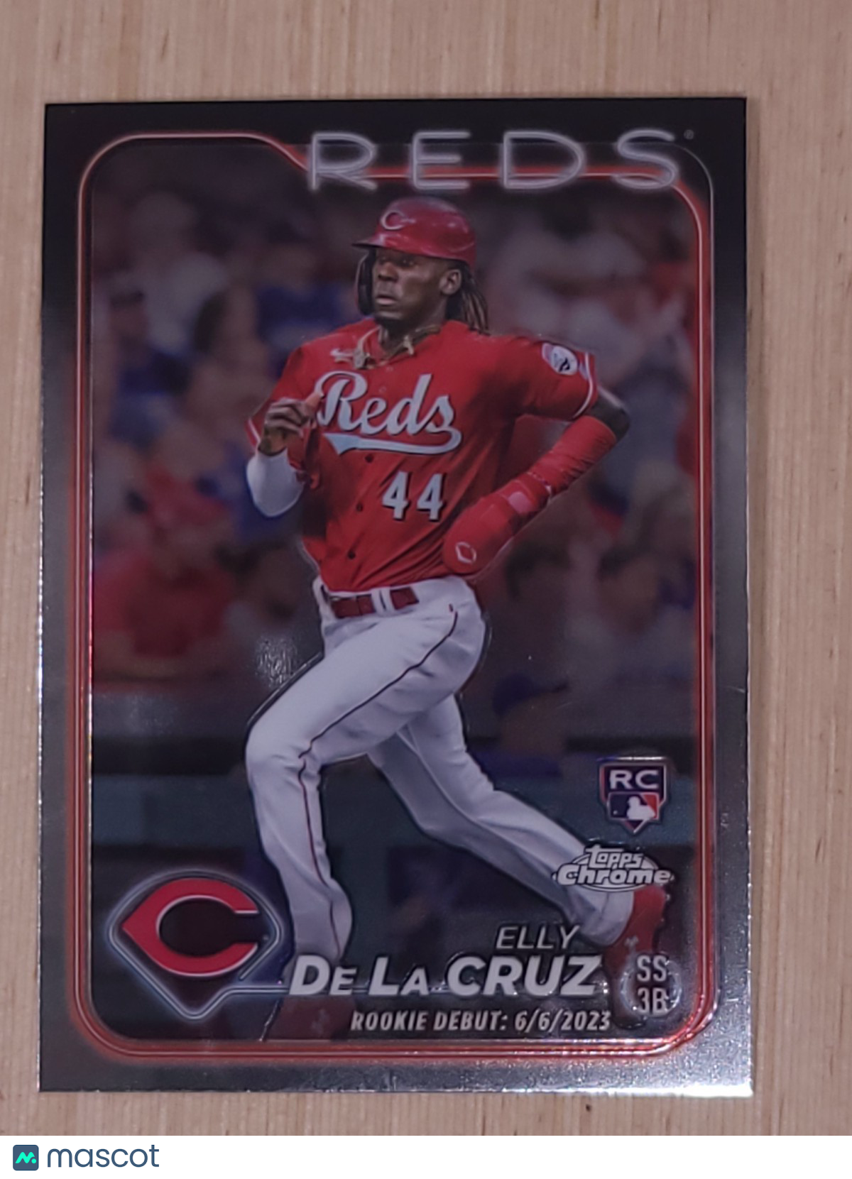 2024 Topps Chrome Update Series - Rookie Debut Elly De La Cruz #USC150