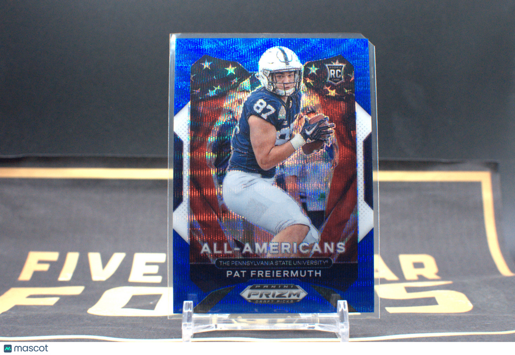 2021 Panini Prizm Draft Picks Pat Freiermuth [Blue Wave] #184 *Free Shipping@$10