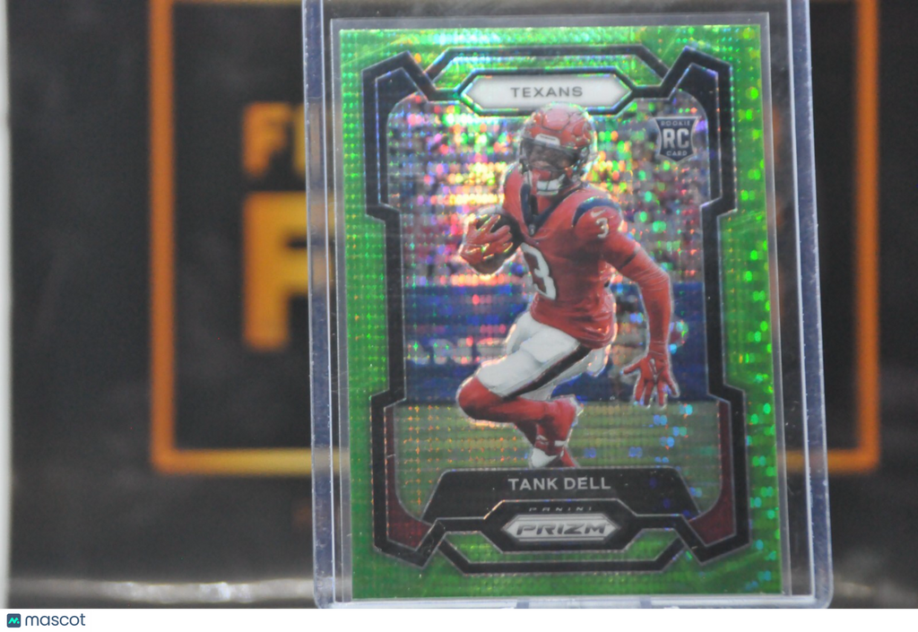 2023 Panini Prizm: Tank Dell [Neon Green Pulsar] #341
