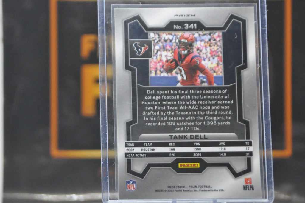2023 Panini Prizm: Tank Dell [Neon Green Pulsar] #341
