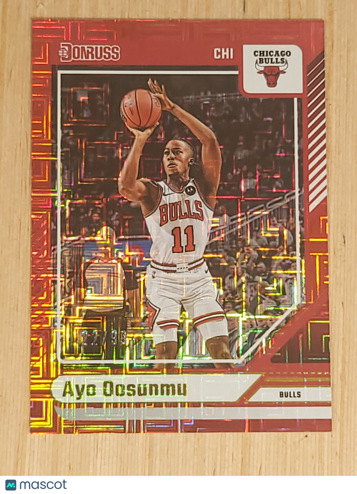 2024-25 Panini Donruss - Ayo Dosunmu #133 Choice Red /99
