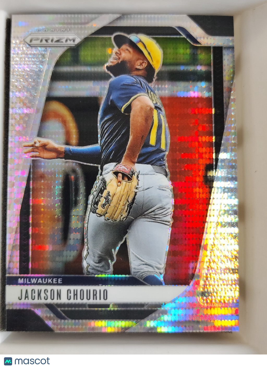 2025 Panini Prizm #108 Jackson Chourio 376/499 Pulsar