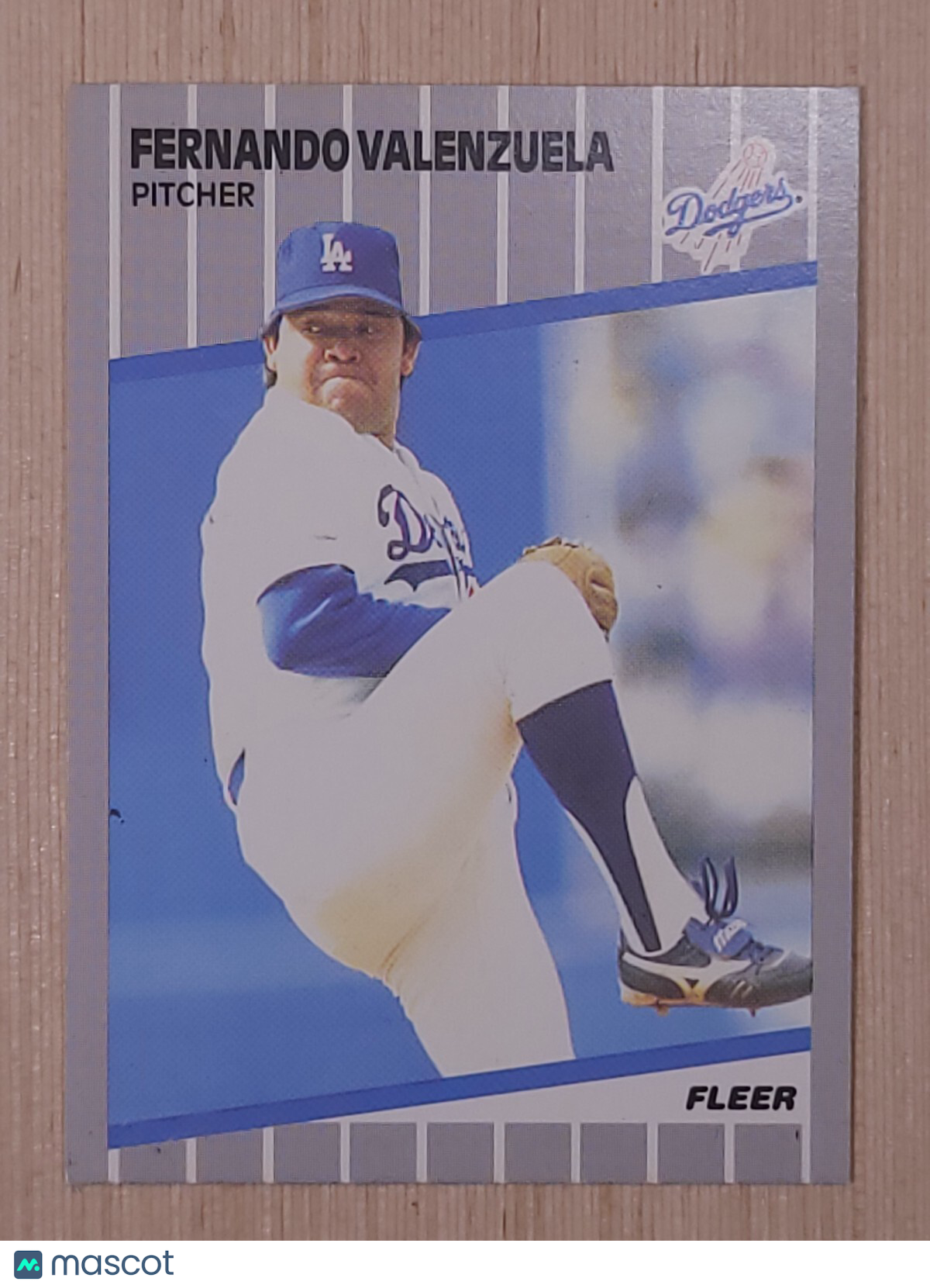 1989 Fleer - Fernando Valenzuela #76