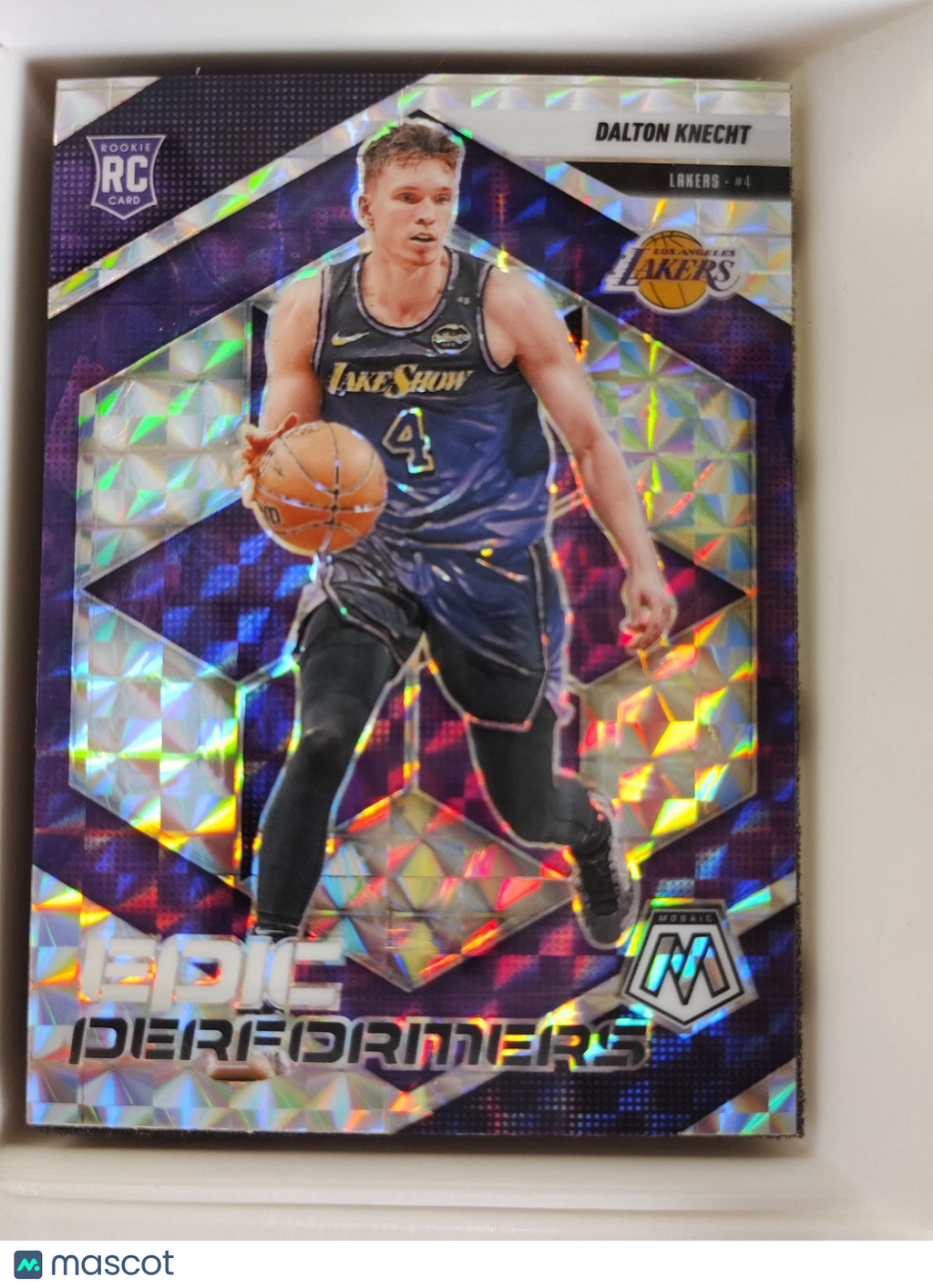 2024-25 Panini Mosaic - Epic Performers Dalton Knecht #14 Mosaic Prizm (RC)