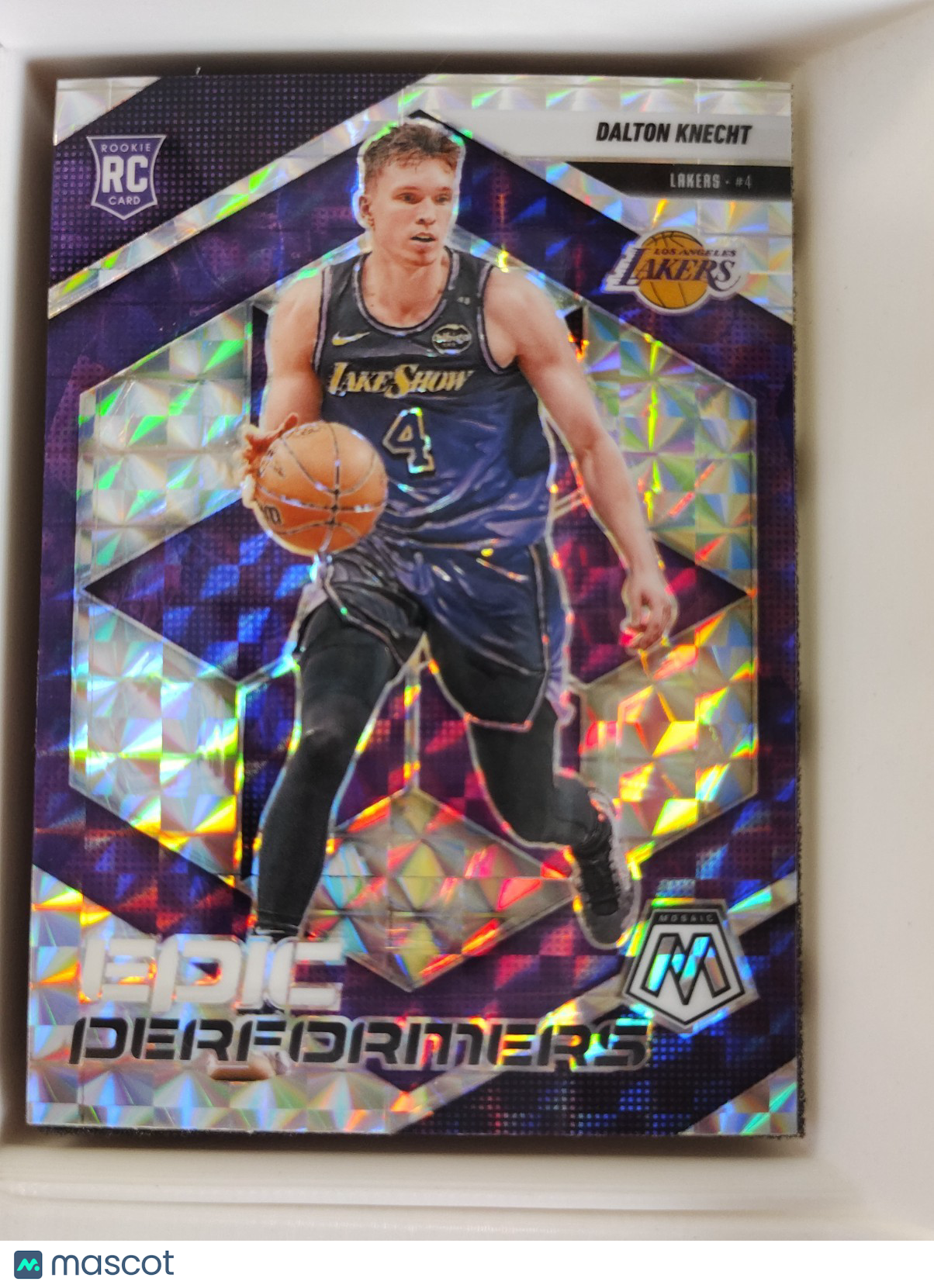 2024-25 Panini Mosaic - Epic Performers Dalton Knecht #14 Mosaic Prizm (RC)