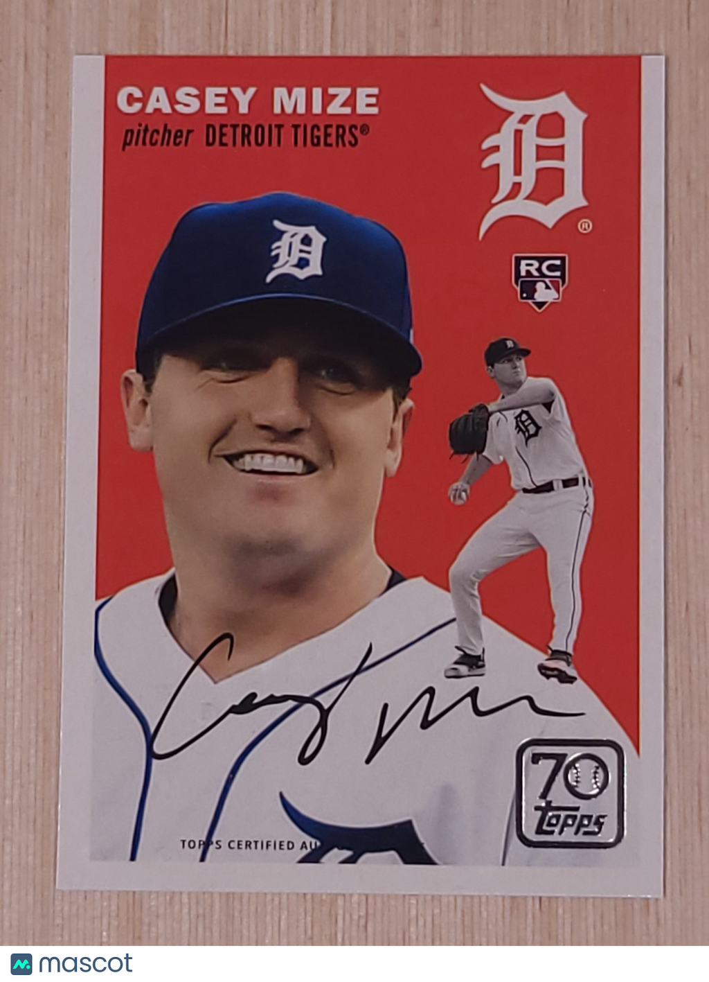 2021 Topps - 70 Years of Topps Baseball Series 2 Casey Mize #70YT-4 (RC)